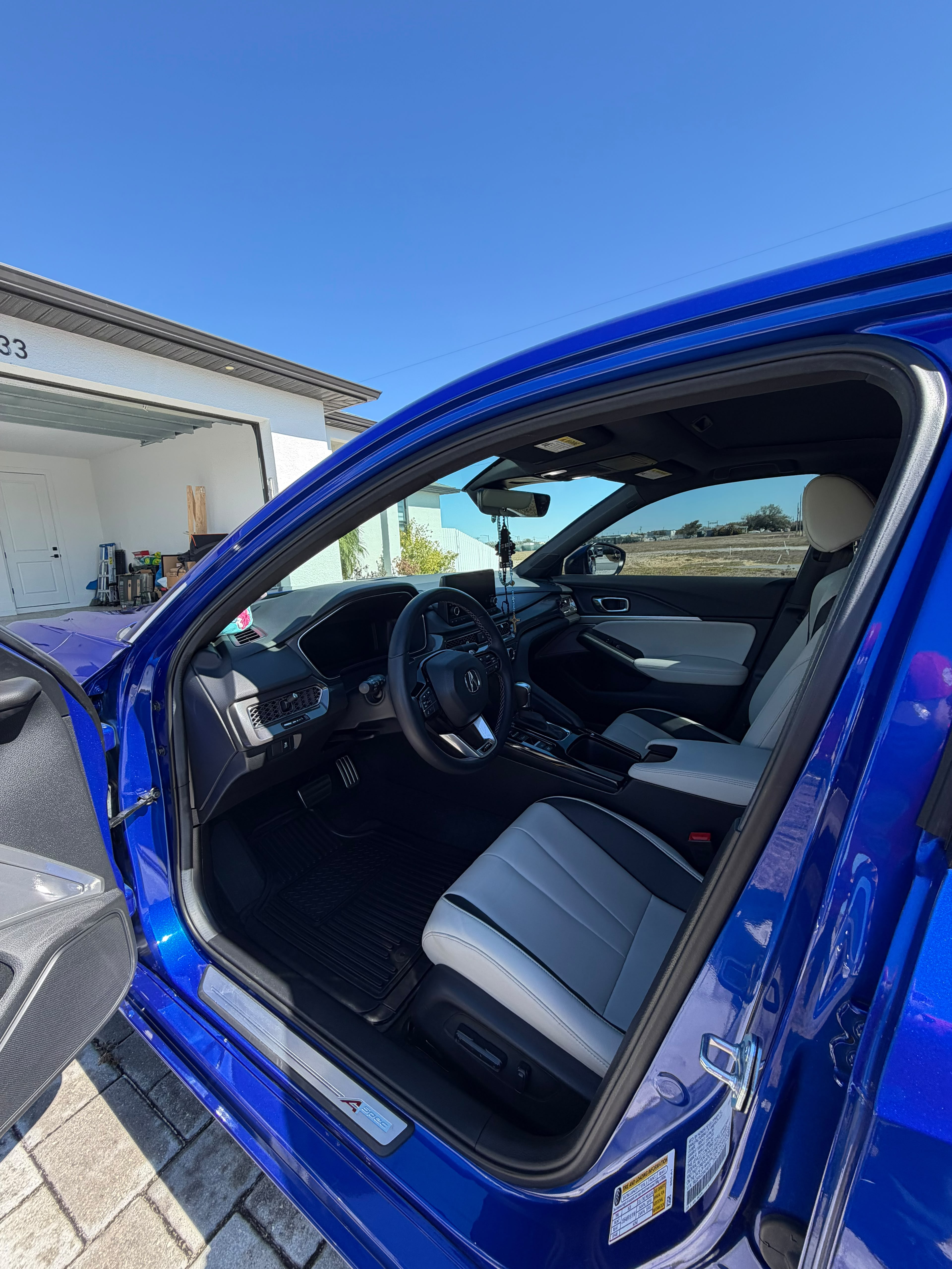 Acura interior