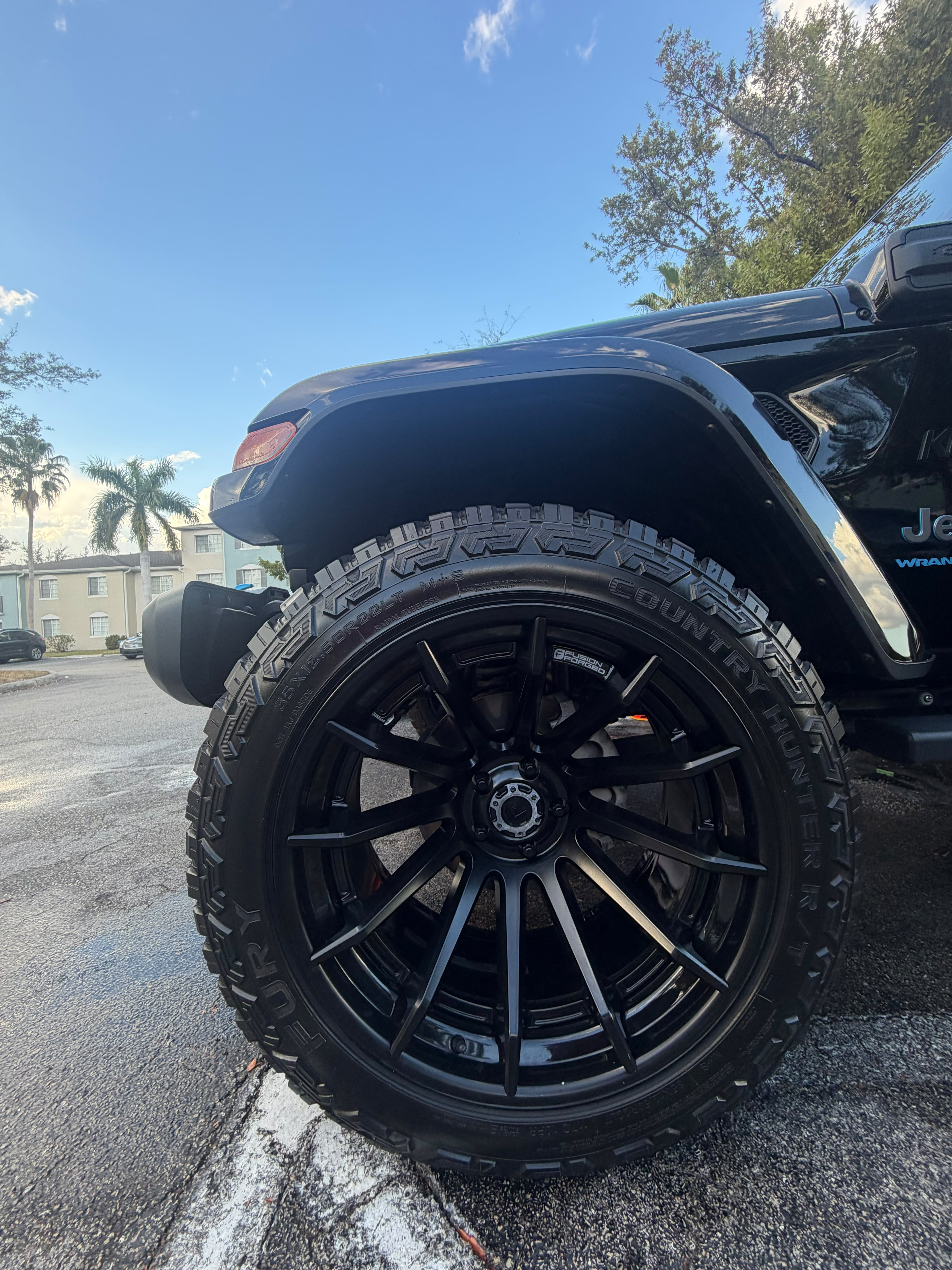 Jeep wheel detail