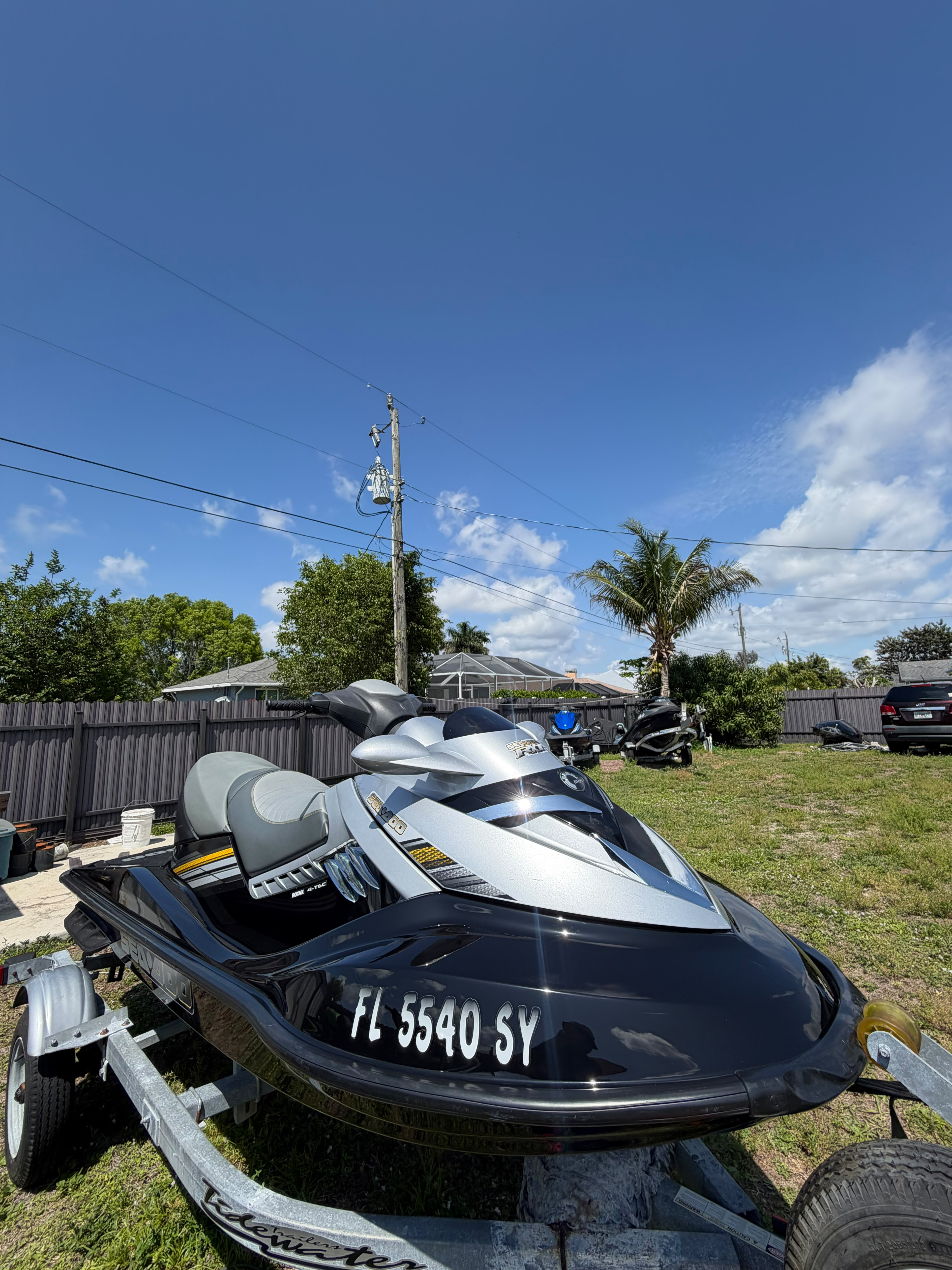 Jet ski detail